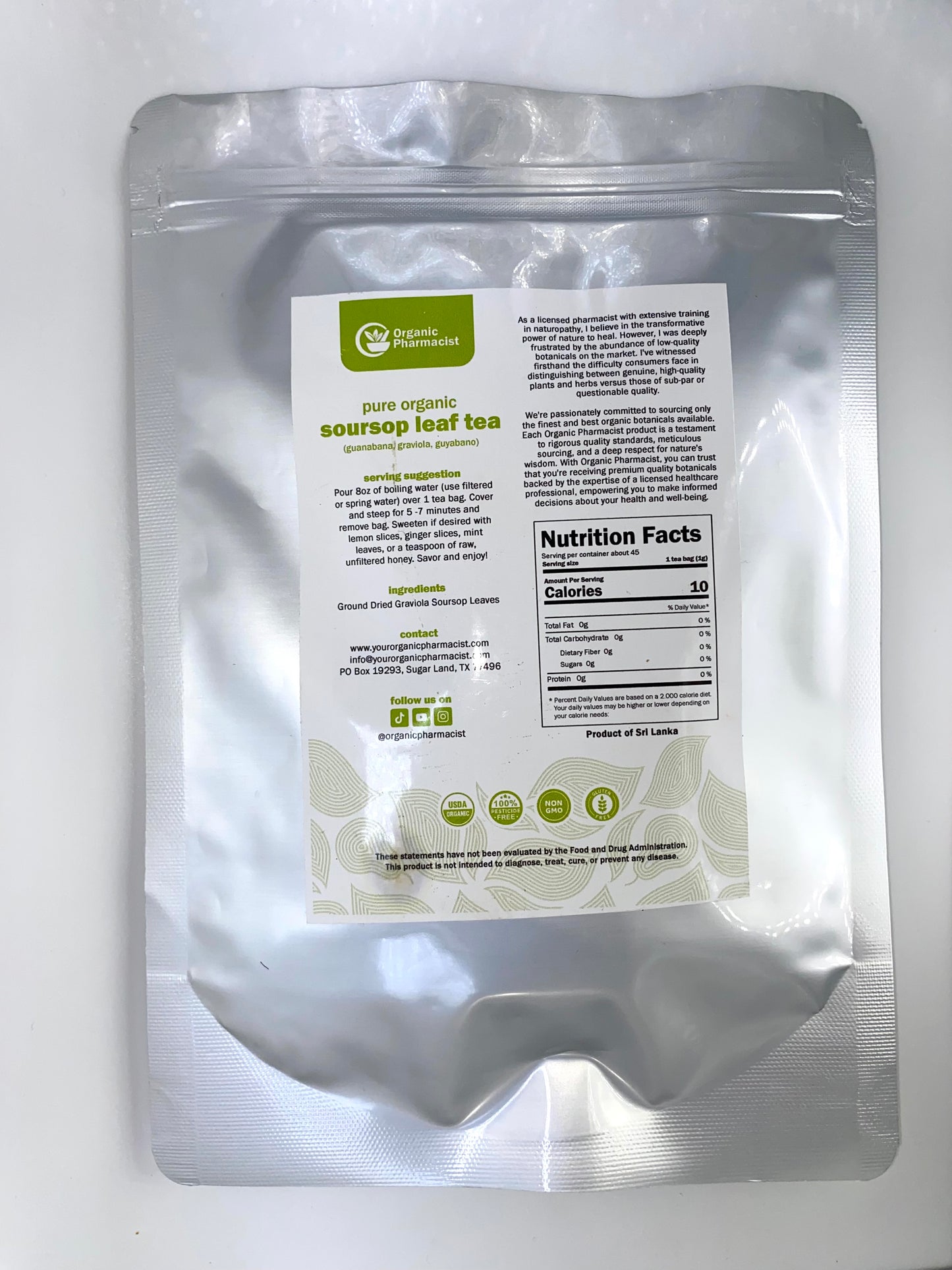 Soursop Leaves (30g) + Ceylon Cinnamon Sticks (30g) Bundle | 2-Pack Herbal Wellness Duo