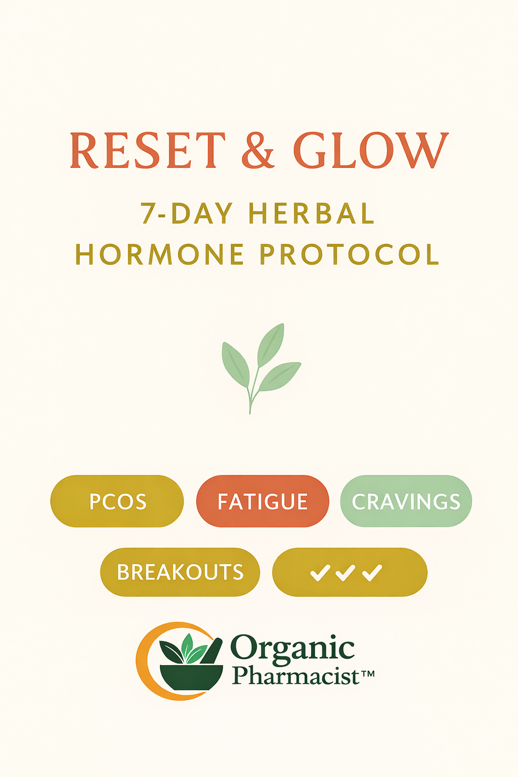 PCOS RESET & GLOW DIGITAL GUIDE: A Holistic Step-By-Step Guide to Hormone Balance